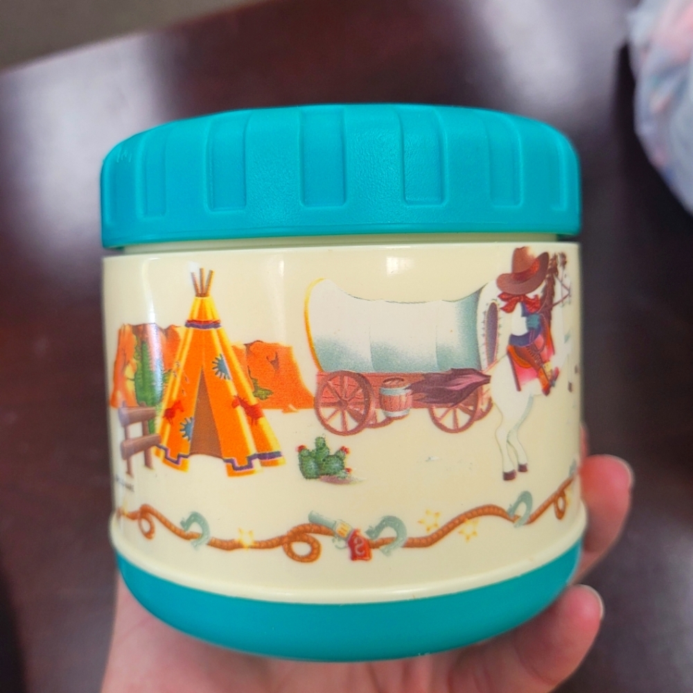 Vintage Pecoware soup container